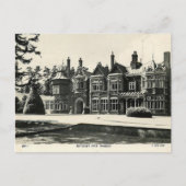 Oud Briefkaart - Bletchley Park Mansion (Voorkant)