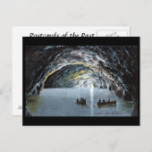 Oud Briefkaart - Blue Grotto, Capri, Italië (Voorkant / Achterkant)