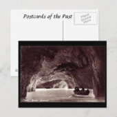 Oud Briefkaart - Blue Grotto, Capri, Italië (Voorkant / Achterkant)