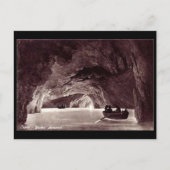 Oud Briefkaart - Blue Grotto, Capri, Italië (Voorkant)