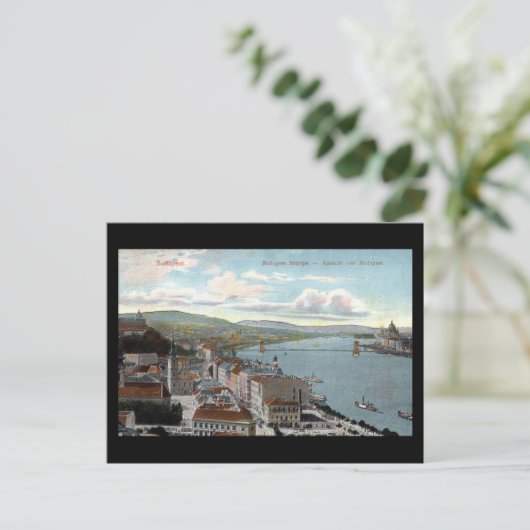 Oud Briefkaart - Boedapest 1914 (Staand voorkant)