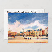 Oud Briefkaart - Boekarest, Roemenië (Voorkant / Achterkant)