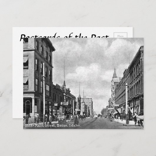 Oud Briefkaart - Boise, Idaho, VS (Voorkant / Achterkant)
