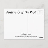 Oud Briefkaart - Bolzano, Italië (Achterkant)