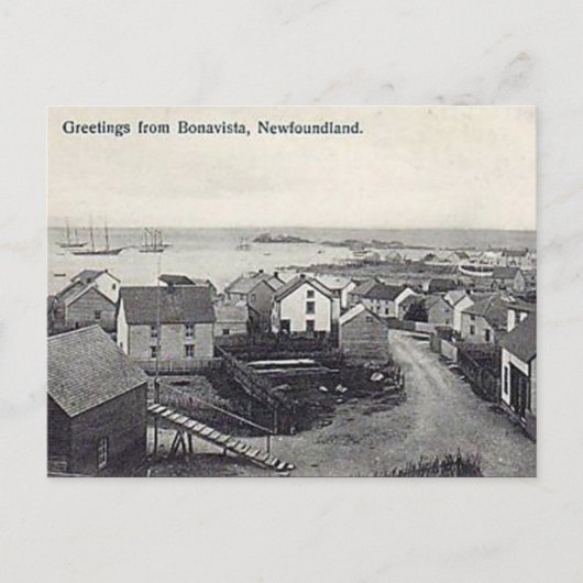 Oud Briefkaart - Bonavista, Newfoundland (Voorkant)