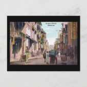 Oud Briefkaart - Bonham Strand, Hongkong (Voorkant)