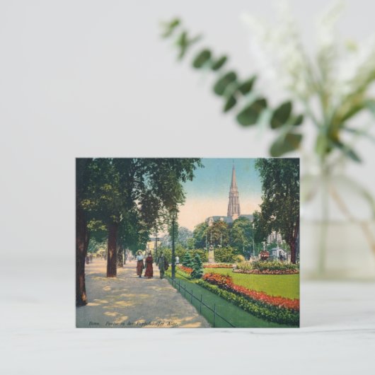 Oud Briefkaart - Bonn, Duitsland (Staand voorkant)