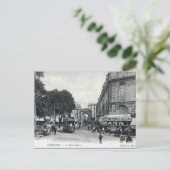 Oud Briefkaart - Bordeaux, Frankrijk (Staand voorkant)