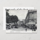 Oud Briefkaart - Bordeaux, Frankrijk (Voorkant / Achterkant)