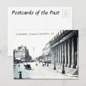 Oud Briefkaart - Bordeaux, Frankrijk (Voorkant / Achterkant)