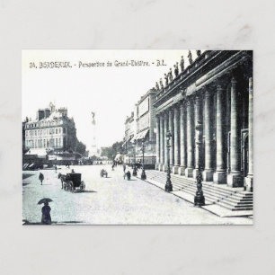 Oud Briefkaart - Bordeaux, Frankrijk