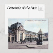 Oud Briefkaart - Bordeaux, Frankrijk (Voorkant / Achterkant)