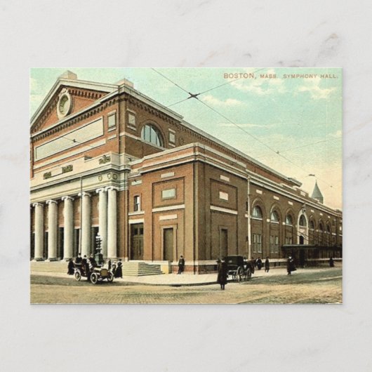 Oud Briefkaart - Boston, Massachusetts (Voorkant)