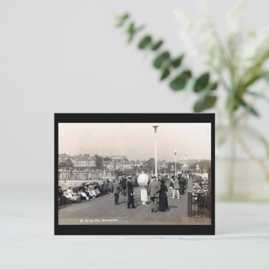 Oud Briefkaart - Bournemouth Pier (Staand voorkant)