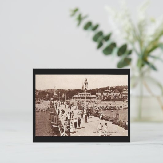 Oud Briefkaart - Bournemouth Pier (Staand voorkant)