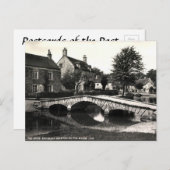 Oud Briefkaart - Bourton-on-the-Water. Glos (Voorkant / Achterkant)
