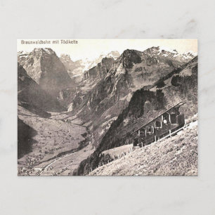Oud Briefkaart - Braunwald, Zwitserland