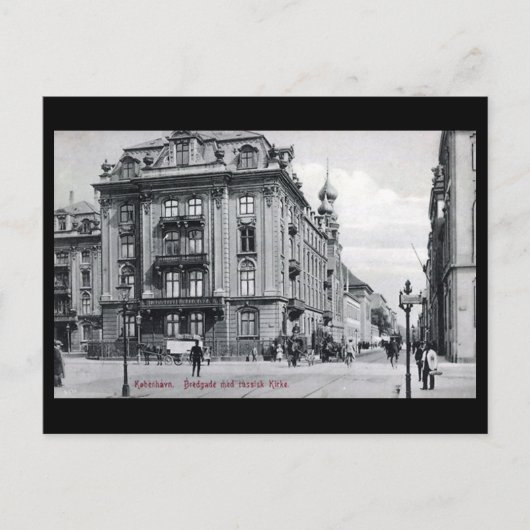 Oud Briefkaart - Bredgade, Kopenhagen (Voorkant)