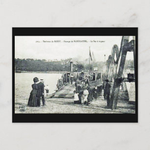 Oud Briefkaart - Brest, Finistere, Frankrijk