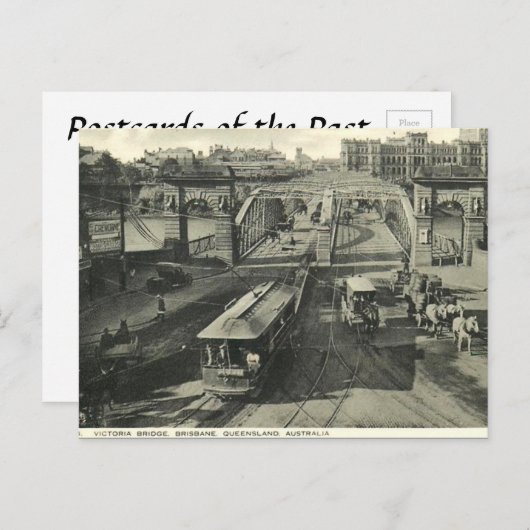 Oud Briefkaart - Brisbane, Queensland (Voorkant / Achterkant)