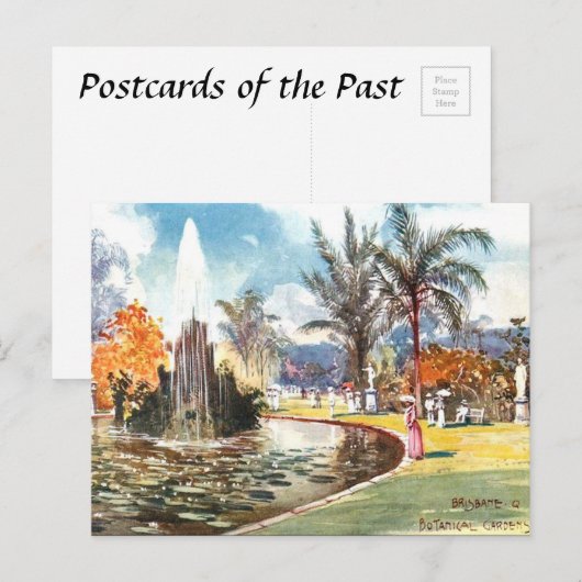 Oud Briefkaart - Brisbane, Queensland (Voorkant / Achterkant)