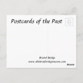 Oud Briefkaart - Bristol Bridge (Achterkant)