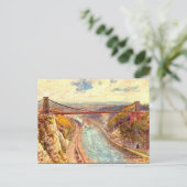 Oud Briefkaart - Bristol, Engeland (Staand voorkant)