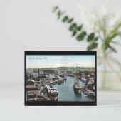 Oud Briefkaart - Bristol Harbour, Engeland (Staand voorkant)