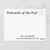 Oud Briefkaart - Brno , Tsjechië (Achterkant)