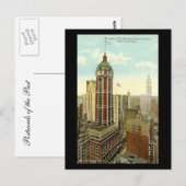 Oud Briefkaart - Broadway, New York City (Voorkant / Achterkant)