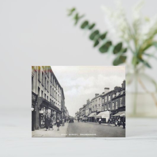 Oud Briefkaart - Bromsgrove, Worcestershire (Staand voorkant)