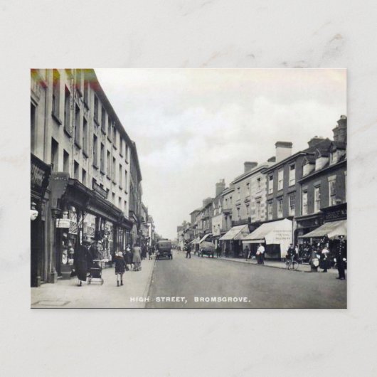 Oud Briefkaart - Bromsgrove, Worcestershire (Voorkant)