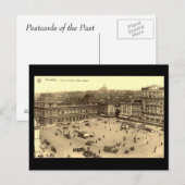 Oud Briefkaart - Brussel (Voorkant / Achterkant)