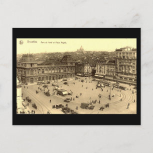 Oud Briefkaart - Brussel