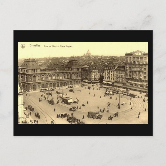 Oud Briefkaart - Brussel (Voorkant)