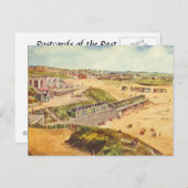 Oud Briefkaart - Bude, Cornwall (Voorkant / Achterkant)