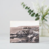 Oud Briefkaart - Bude, Cornwall, Engeland (Staand voorkant)