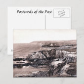 Oud Briefkaart - Bude, Cornwall, Engeland (Voorkant / Achterkant)