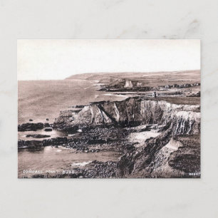 Oud Briefkaart - Bude, Cornwall, Engeland