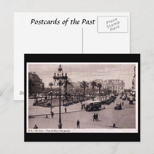 Oud Briefkaart - Buenos Aires, Argentinië (Voorkant / Achterkant)