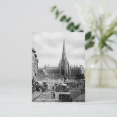 Oud Briefkaart - Bull Ring, Birmingham (Staand voorkant)