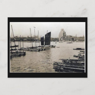 Oud Briefkaart - Bund, Shanghai, China
