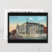 Oud Briefkaart - Burgtheater, Wenen (Voorkant / Achterkant)
