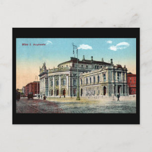 Oud Briefkaart - Burgtheater, Wenen