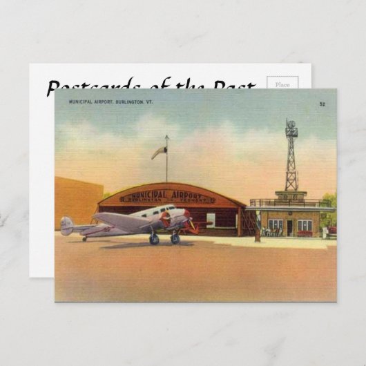 Oud Briefkaart - Burlington, Vermont (Voorkant / Achterkant)