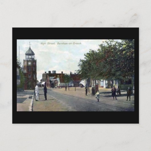 Oud Briefkaart - Burnham-on-Crouch, Essex (Voorkant)