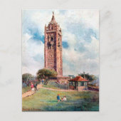 Oud Briefkaart - Cabot Tower, Bristol (Voorkant)