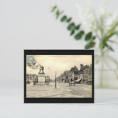 Oud Briefkaart - Calais, Boulevard International, (Staand voorkant)