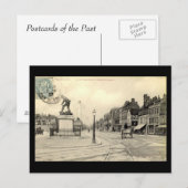 Oud Briefkaart - Calais, Boulevard International, (Voorkant / Achterkant)