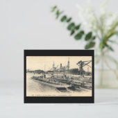 Oud Briefkaart - Calais, onderzeeërs (Staand voorkant)